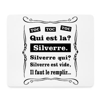 Knock knock knock - Mouse Pad (horizontal) - white - Front