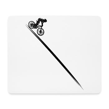 Bicycle Mountain Bike Outdoor - Mouse Pad (horizontal) - white - Front