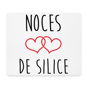 Silica's wedding 77 years of marriage - Mouse Pad (horizontal) - white - Front