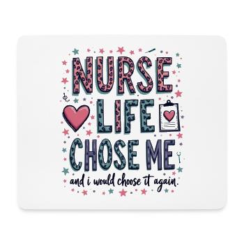 Choose Me Motif Design - Mouse Pad (horizontal) - white - Front