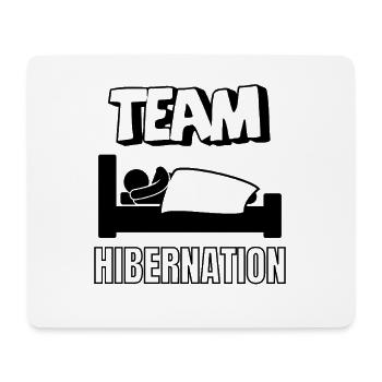 Team hibernation - Mouse Pad (horizontal) - white - Front