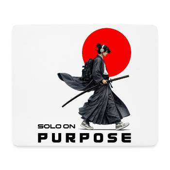 Urban Ronin | Solo On Purpose - Mouse Pad (horizontal) - white - Front