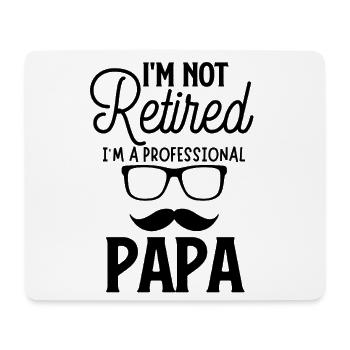 Papa - Mouse Pad (horizontal) - white - Front