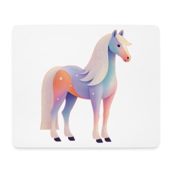 Horse - Mouse Pad (horizontal) - white - Front