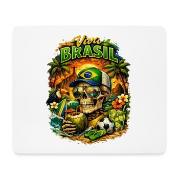 Brazil - Mouse Pad (horizontal) - white - Front
