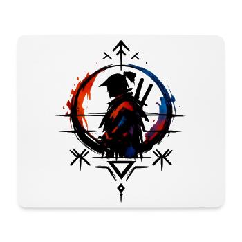 Color Wheel of Power - Mouse Pad (horizontal) - white - Front