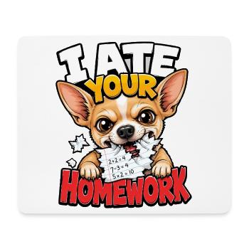 Chihuahua - Mousepad (Querformat) - Weiß - Vorne