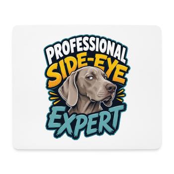 Weimaraner - Mouse Pad (horizontal) - white - Front