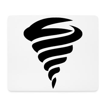 tornado - Mouse Pad (horizontal) - white - Front