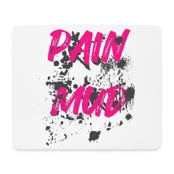 Boue pour toujours Schlammlauf Course Boueuse - Tapis de souris (format paysage) - blanc - Devant