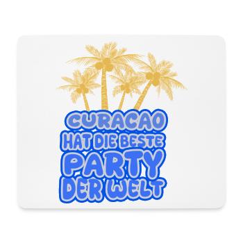 Urlaubsregion Curacao - Mousepad (Querformat) - Weiß - Vorne