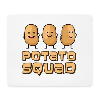 Potato Friends Kartoffel - Mousepad (Querformat) - Weiß - Vorne