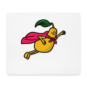 Hero Mango Held Mango - Mousepad (Querformat) - Weiß - Vorne