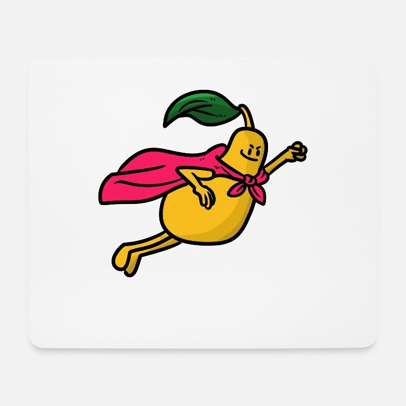 Hero Mango Held Mango - Mousepad (Querformat) - Weiß