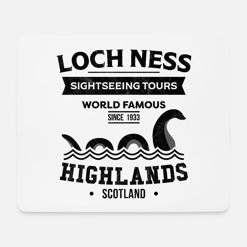 Loch Ness Monster Touren - Mousepad (Querformat) - Weiß