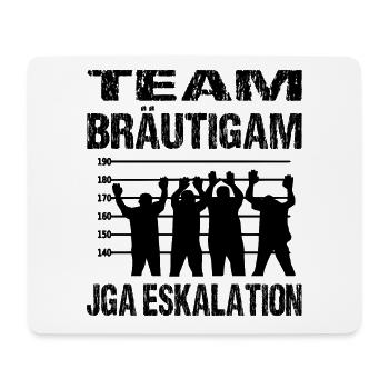 Junggesellenabschied JGA - Mousepad (Querformat) - Weiß - Vorne