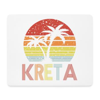 Kreta - Mousepad (Querformat) - Weiß - Vorne