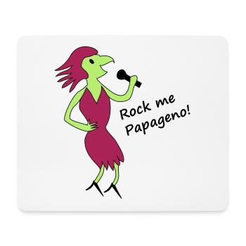 Papagena - in your desired colours - Mouse Pad (horizontal) - white - Front