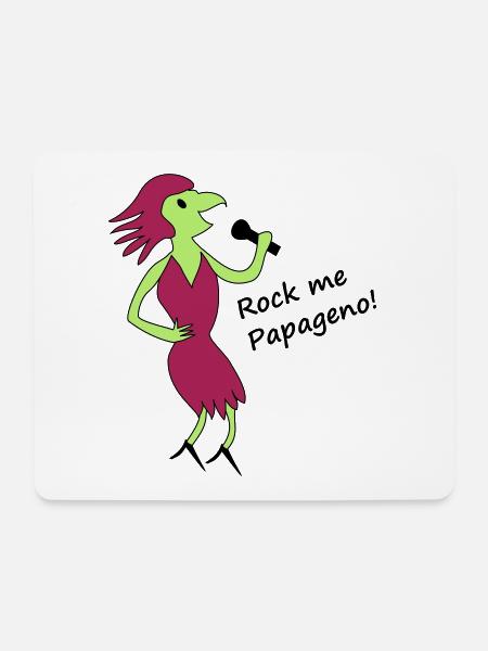 Papagena - in Deinen Wunschfaren - Mousepad (Querformat) - Weiß