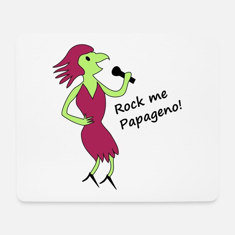 Papagena - in Deinen Wunschfaren - Mousepad (Querformat) - Weiß
