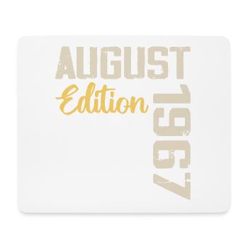 Anniversaire Août 1967 - Edition Limitée Août 1967 - Tapis de souris (format paysage) - blanc - Devant