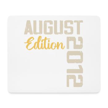 Jubiläum August 2012 - Limited Edition August 2012 - Mousepad (Querformat) - Weiß - Vorne