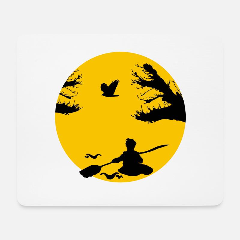 kanu freiheit - Mousepad (Querformat) - Weiß