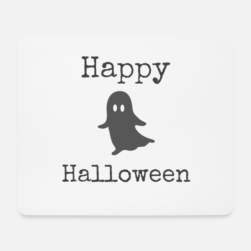 Halloween - Mousepad (Querformat) - Weiß
