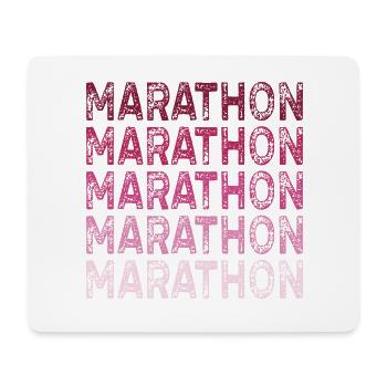 MARATHON - Mouse Pad (horizontal) - white - Front