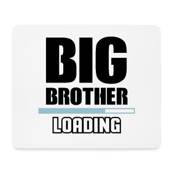 big brother loading 2 - Mousepad (Querformat) - Weiß - Vorne