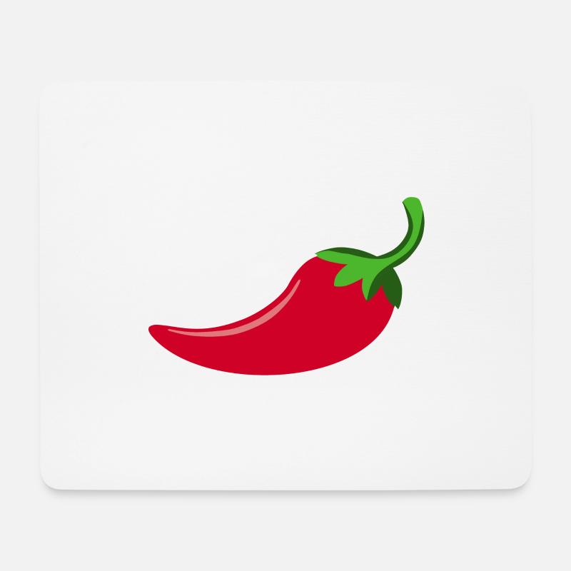 Spicy Chilly - Mouse Pad (horizontal) - white