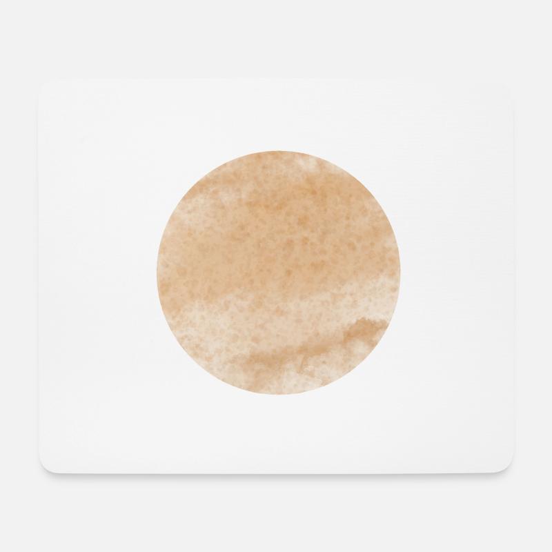 Merkur - Mousepad (Querformat) - Weiß
