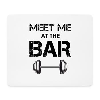 Bodybuilding Fitness Workout Gym Funny Gift - Mouse Pad (horizontal) - white - Front