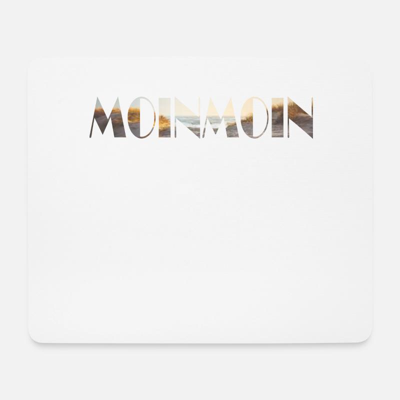 moin moin - Mouse Pad (horizontal) - white