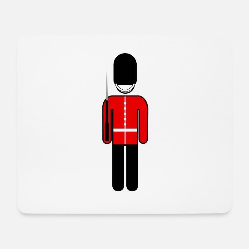 RoyalGuard - Mousepad (Querformat) - Weiß