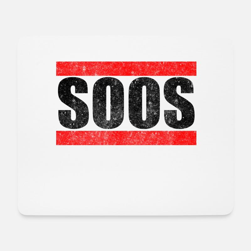 Soos Sees Saas Youtube-Kacke Detlef Davis Geschenk - Mousepad (Querformat) - Weiß