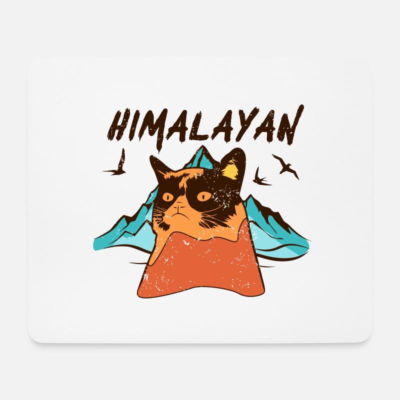 Himalayan Cat - Mouse Pad (horizontal) - white
