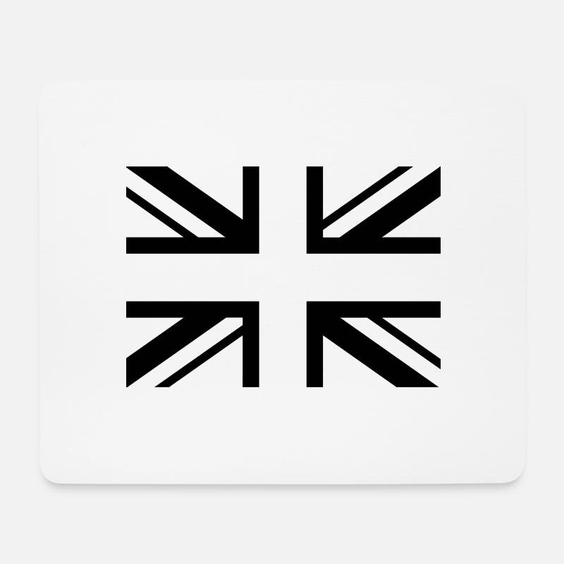 Großbritannien Flagge England cool Irland Scotland - Mousepad (Querformat) - Weiß