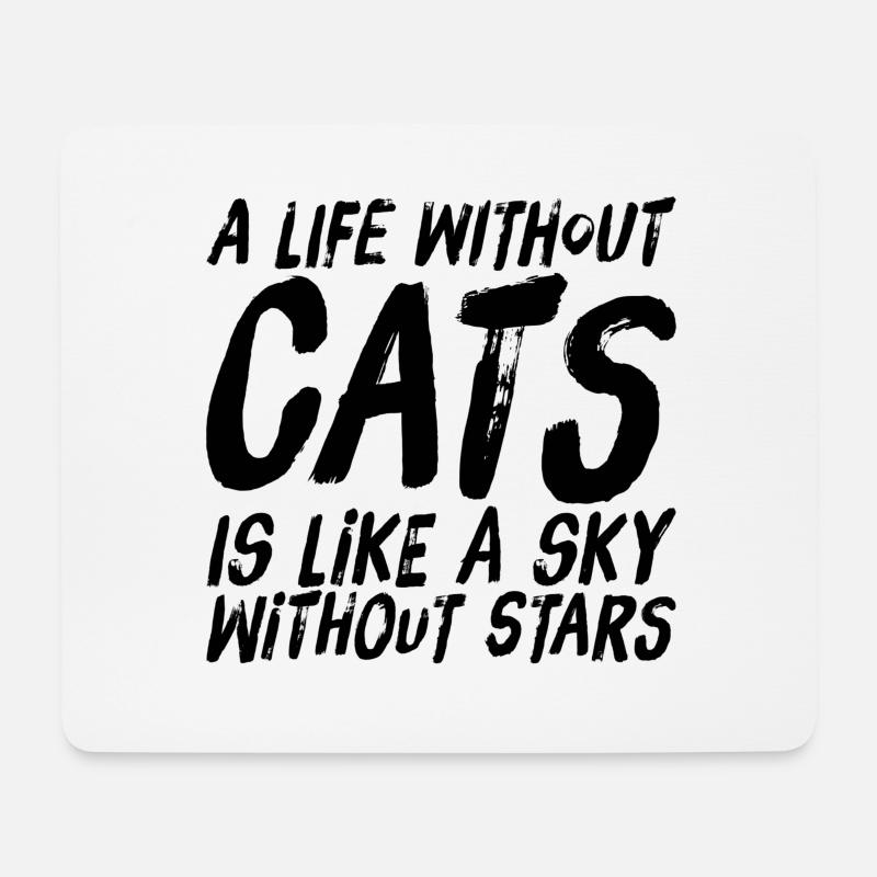 Cats Cats Cats - Mouse Pad (horizontal) - white