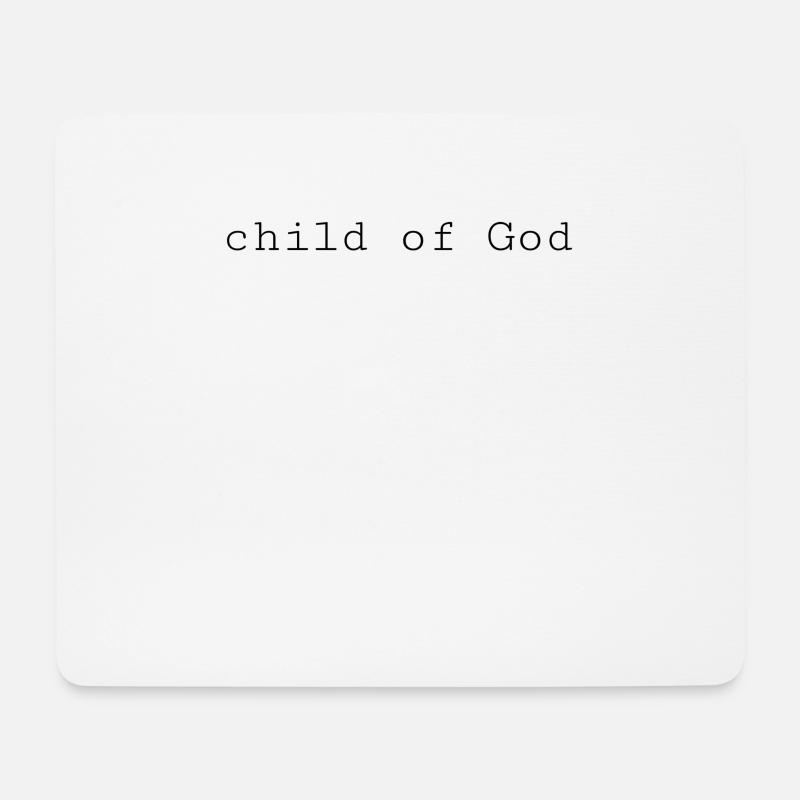 Child of God - Mousepad (Querformat) - Weiß
