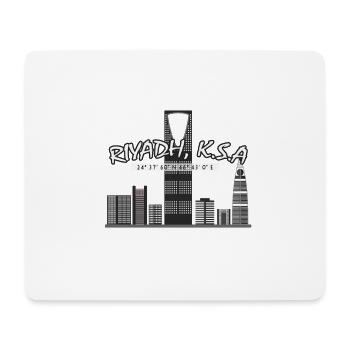 Riyadh, gift, gift idea - Mouse Pad (horizontal) - white - Front