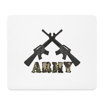 Arme militaire armée armée - Tapis de souris (format paysage) - blanc - Devant
