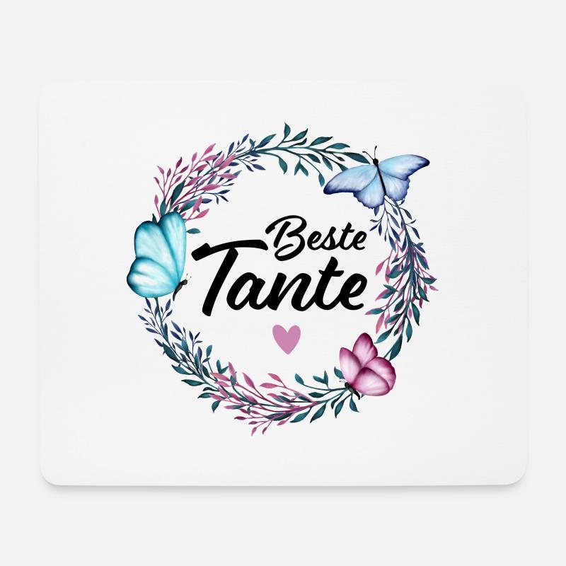Beste Tante Geschenk Sprüche Tante - Mousepad (Querformat) - Weiß