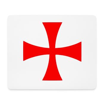 Jerusalem kreuz Jerusalemkreuz - Mousepad (Querformat) - Weiß - Vorne