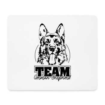 TEAM German Shepherd Hundesport Hunde IGP Wilsigns - Mousepad (Querformat) - Weiß - Vorne