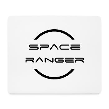 Space Ranger cool Weltraum Abenteuer Geschenk - Mousepad (Querformat) - Weiß - Vorne