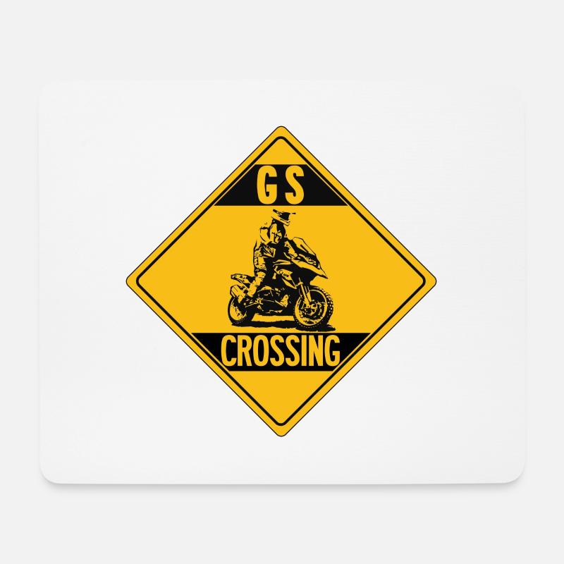 R1200GS Enduro GS - Mousepad (Querformat) - Weiß