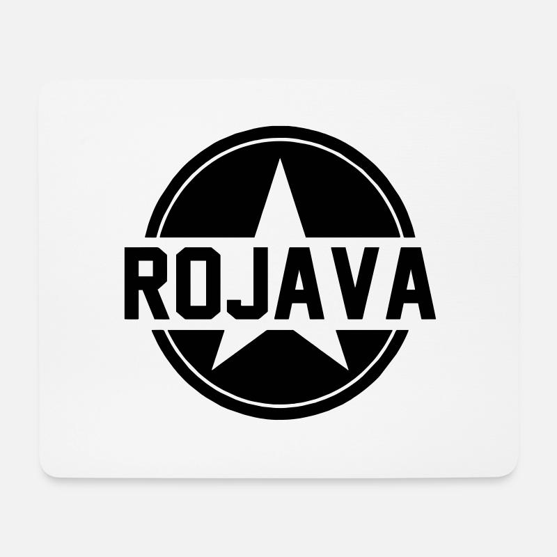 rojava kurdistan - Mouse Pad (horizontal) - white