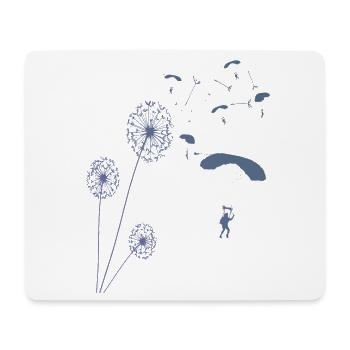 Fallschirm Paragliding Fallschirmspringer Geschenk - Mousepad (Querformat) - Weiß - Vorne