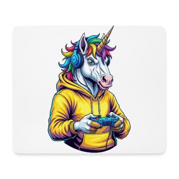 Unicorn Gamer: Your Gaming Dream Shirt Gamer - Mouse Pad (horizontal) - white - Front